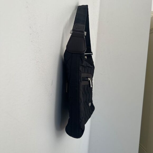 NWOT lug Canter Collection Black "Trotter Midnight" Mini Shoulder Hand Bag Purse - Picture 6 of 10